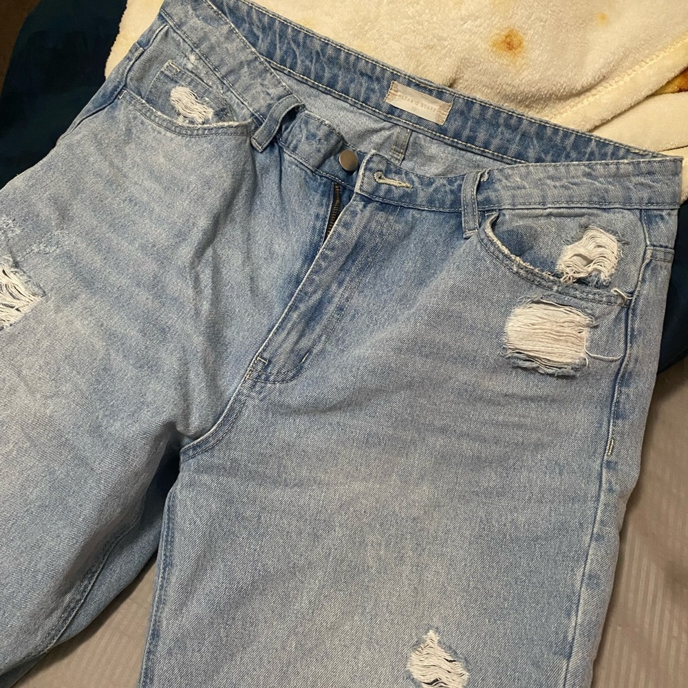 Altar'd State Light Blue Denim Jeans